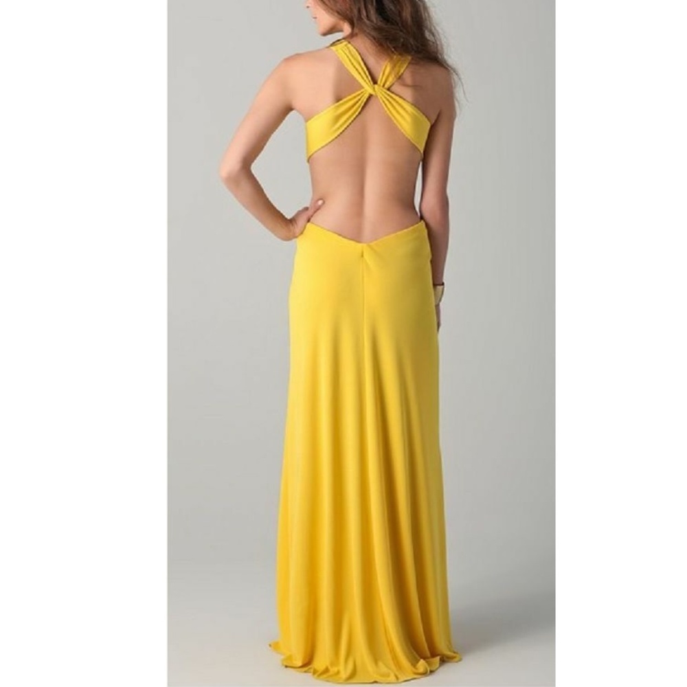 "Olesya" Draped Gown View 2
